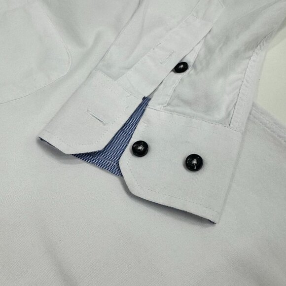 Hugo Boss Men’s White Long Sleeve Dress Shirt - Picture 5 of 7